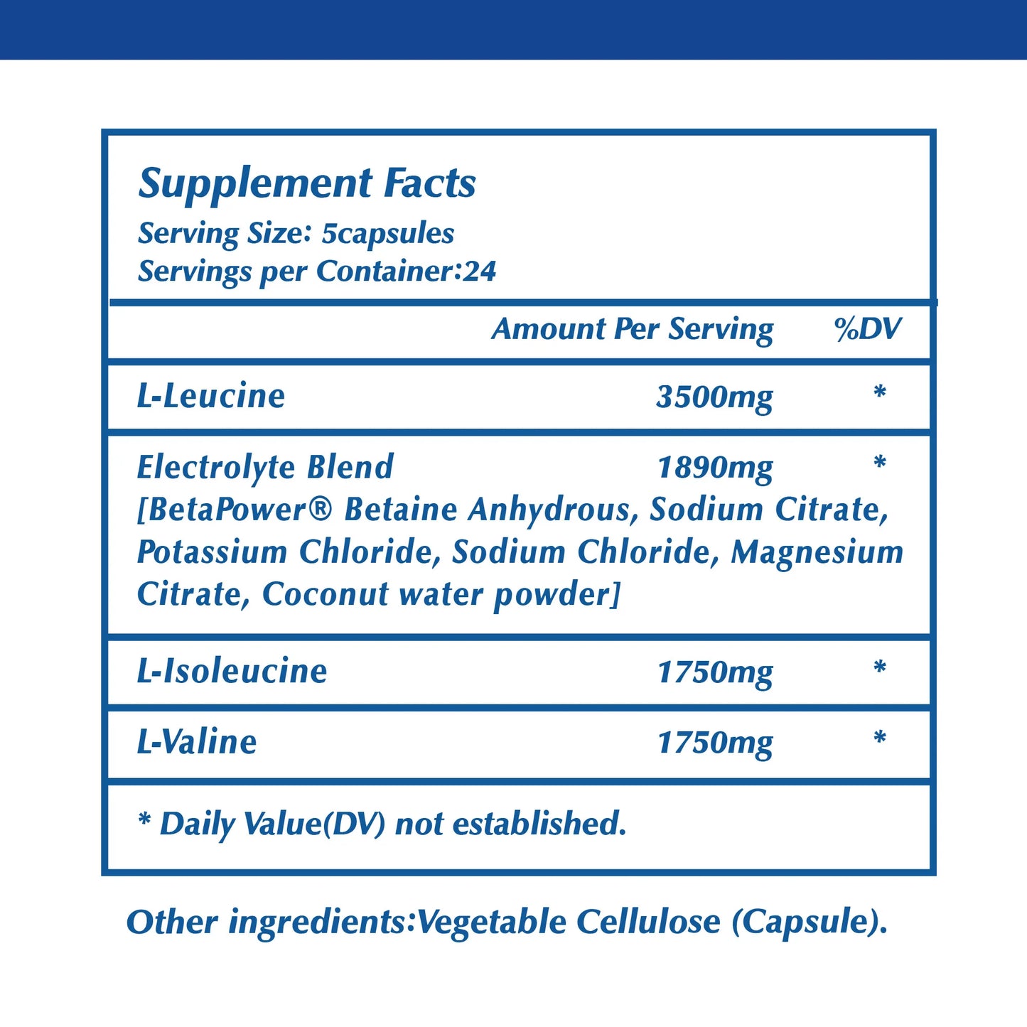 Sport BCAA Supplements