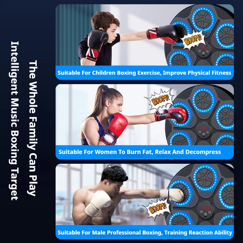 Smart Bluetooth Boxing Trainer Wall Mount