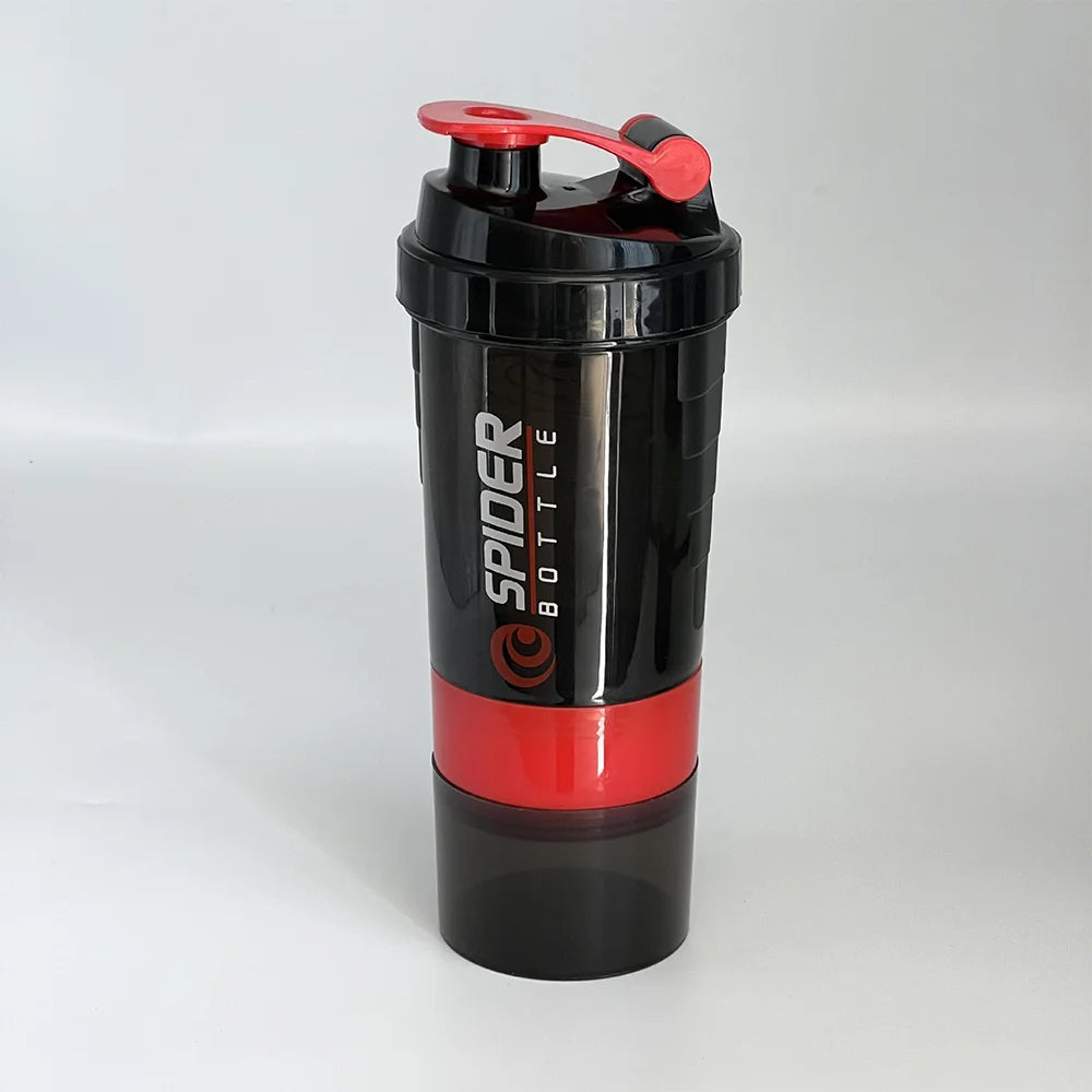 3 Layers Protein Shaker Bottle