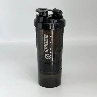 3 Layers Protein Shaker Bottle