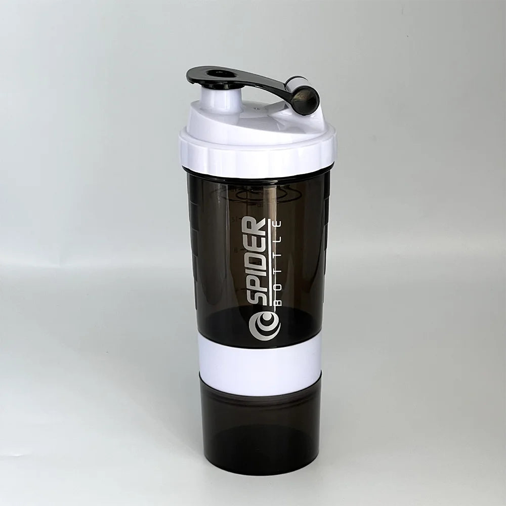 3 Layers Protein Shaker Bottle