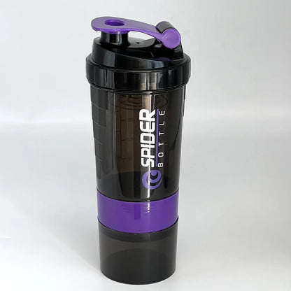 3 Layers Protein Shaker Bottle