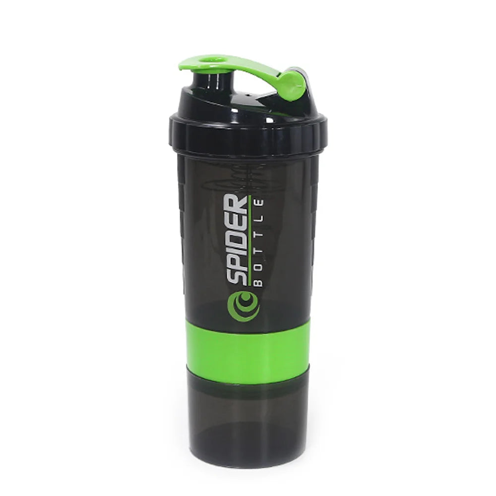 3 Layers Protein Shaker Bottle