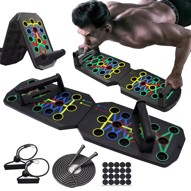 Portable Multifunctional Push-up Board Set