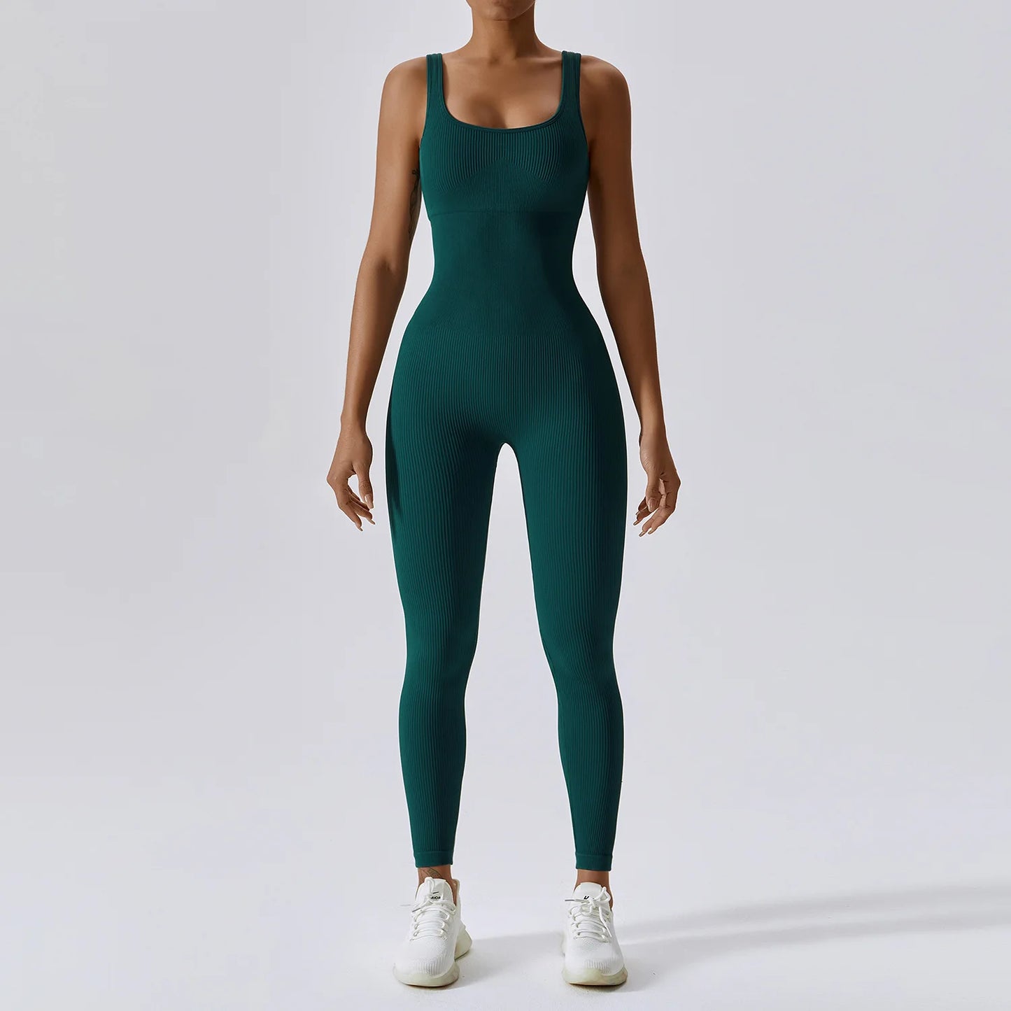 Seamless One-Piece Yoga Suit