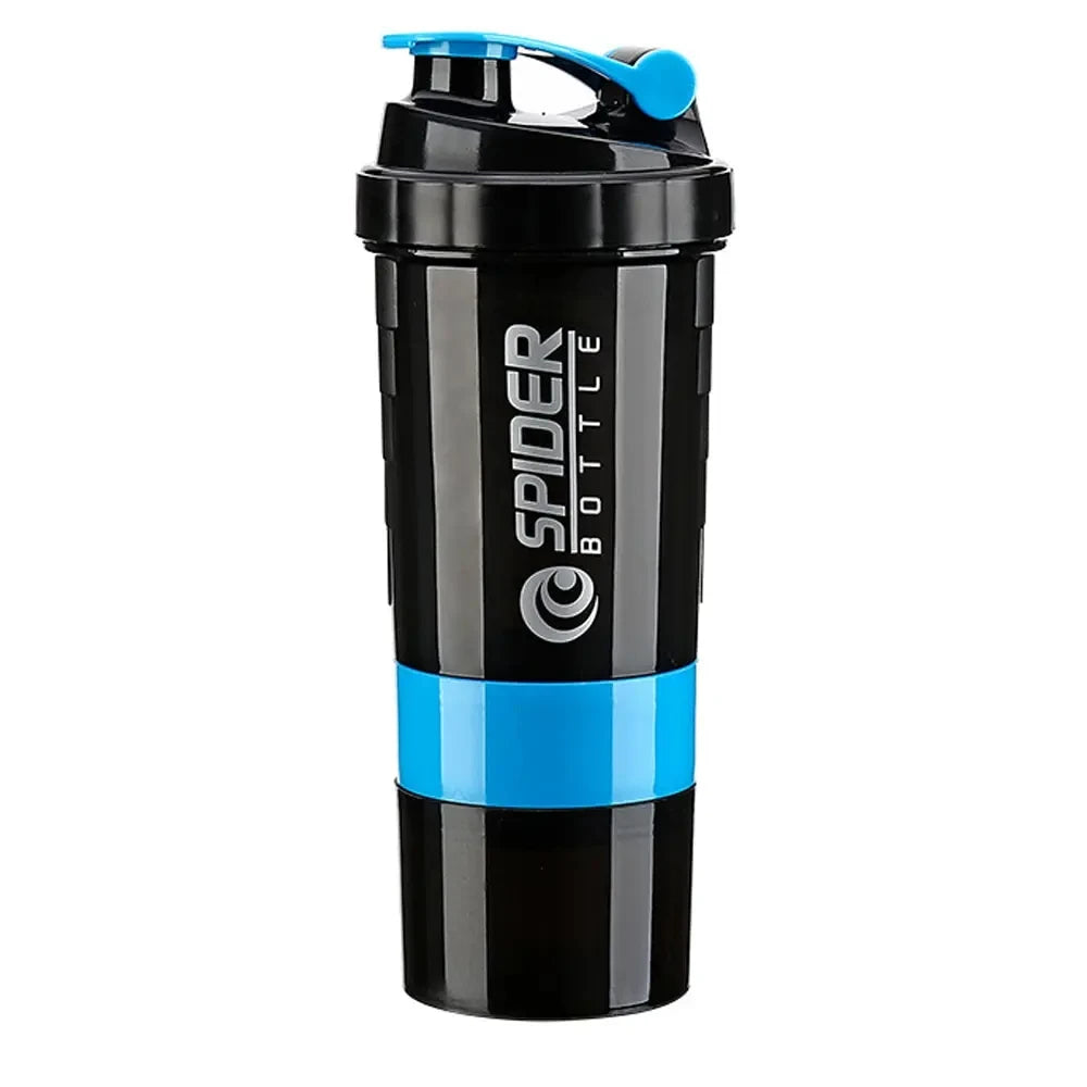 3 Layers Protein Shaker Bottle